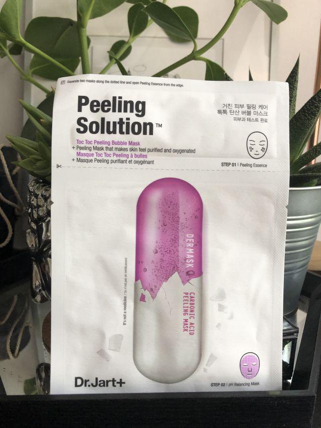 Dr.Jart+ Dermask, Maska do twarzy w płacie, Peeling Solution