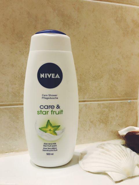 Nivea żel do kąpieli pod prysznic Care Star Fruit kosmetyki 