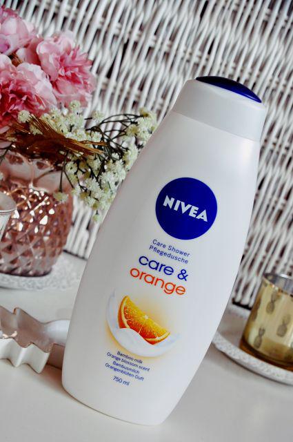 Nivea Żel pod prysznic, Pielęgnujący, Care & Orange