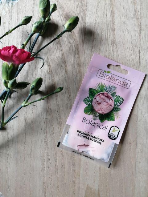 Bielenda Botanical Clays, Maseczka do twarzy, Wegańska, Regeneracja i Odżywienie, Z glinką różową