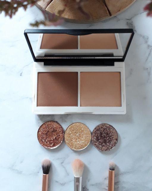 Lily Lolo Zestaw do modelowania twarzy, Mineralny, Contour Duo, Sculpt & Glow