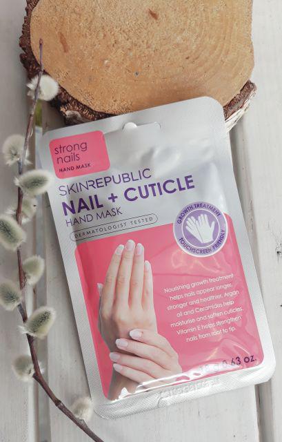 Skin Republic Strong Nails Hand Mask, Nail + Cuticle Hand Mask