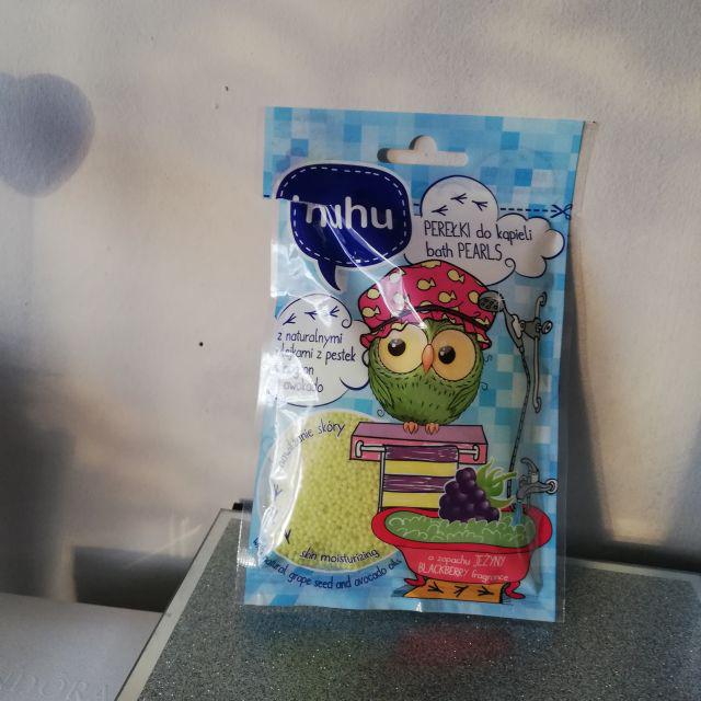 Perełki do kąpieli,  HuHu,  zapach jeżyny 