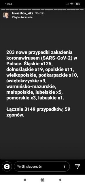 Koronawirus - zbiór przemyśleń w świetle ostatnich wydarzeń