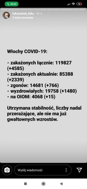 Koronawirus - zbiór przemyśleń w świetle ostatnich wydarzeń