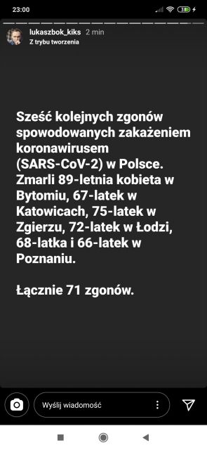 Koronawirus - zbiór przemyśleń w świetle ostatnich wydarzeń