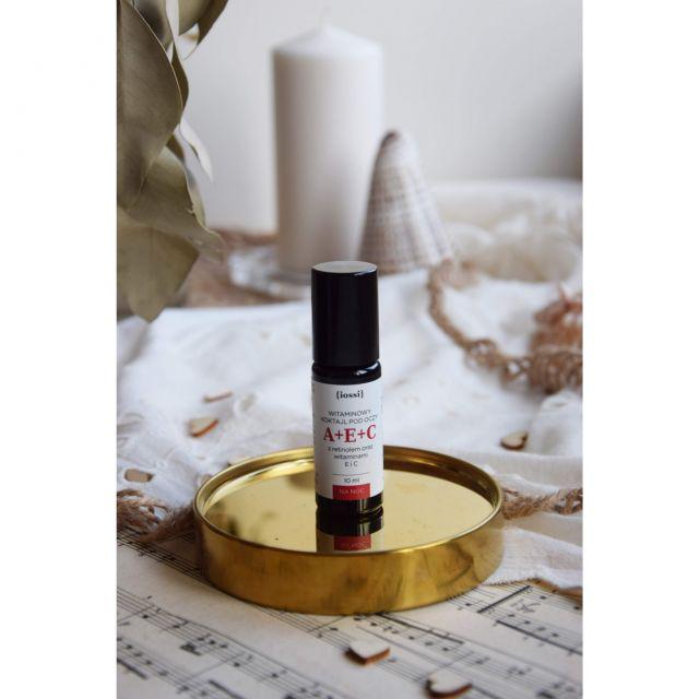 Iossi Koktajl pod oczy, A+E+C, Witaminowy, Retinol i witaminy E i C, Na noc