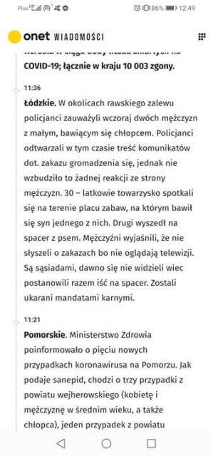 Koronawirus - zbiór przemyśleń w świetle ostatnich wydarzeń