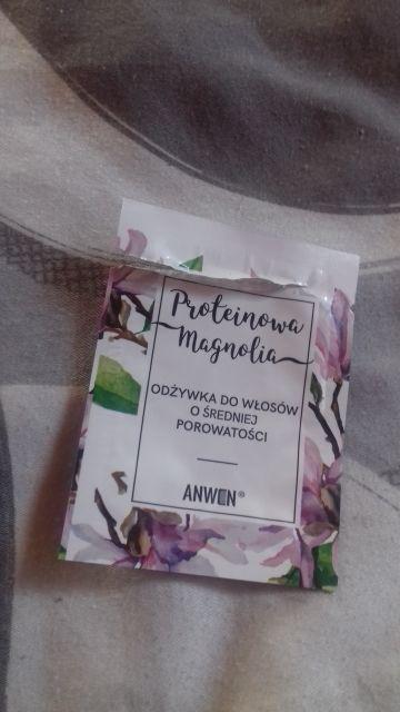 Anwen Odżywka do włosów o średniej porowatości, Proteinowa Magnolia