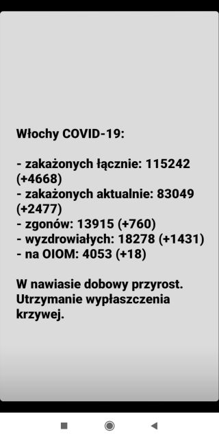 Koronawirus - zbiór przemyśleń w świetle ostatnich wydarzeń