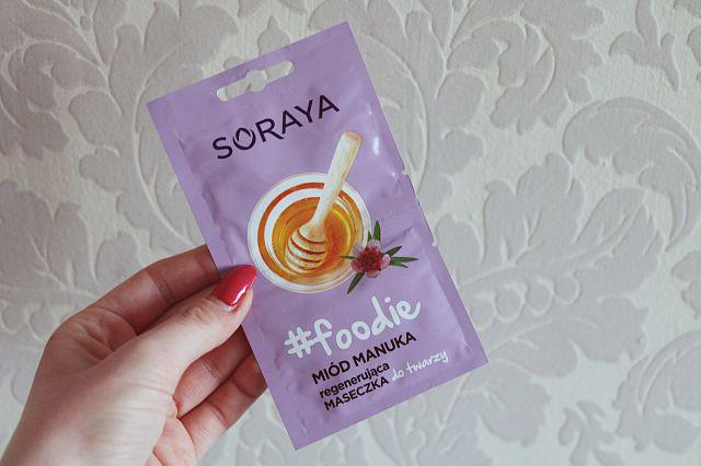 Soraya #foodie, Maseczka do twarzy, Regenerująca, Miód manuka