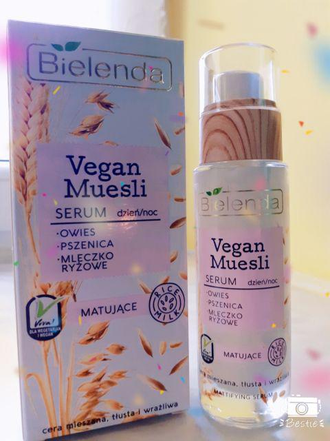 Bielenda Vegan Muesli, Krem do twarzy, Matujący, Na dzień i na noc