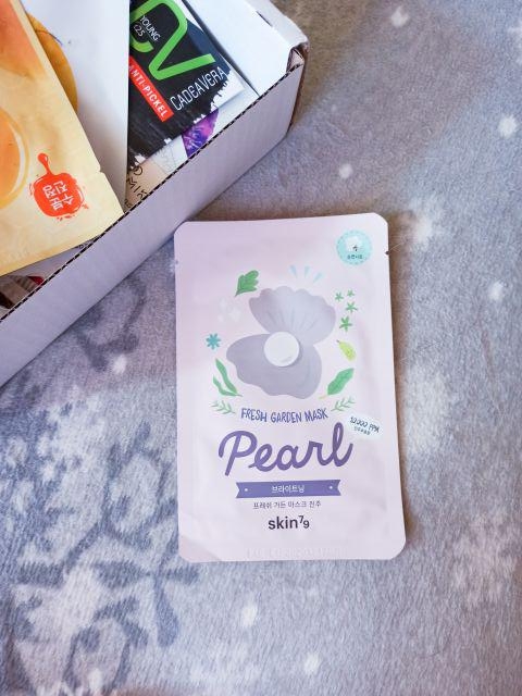 SKIN 79 Maska do twarzy w płacie, Pearl