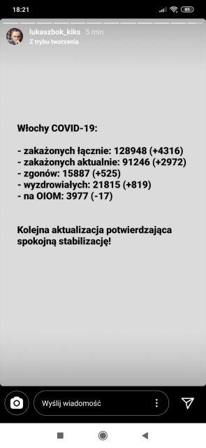 Koronawirus - zbiór przemyśleń w świetle ostatnich wydarzeń
