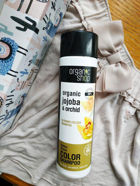 Organic Shop Szampon do włosów, Złota Orchidea, Jojoba & Orchid