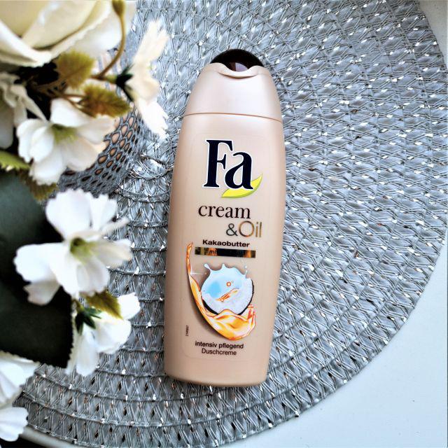 Fa Żel pod prysznic, Cream & Oil, Masło kakaowe i olej kokosowy