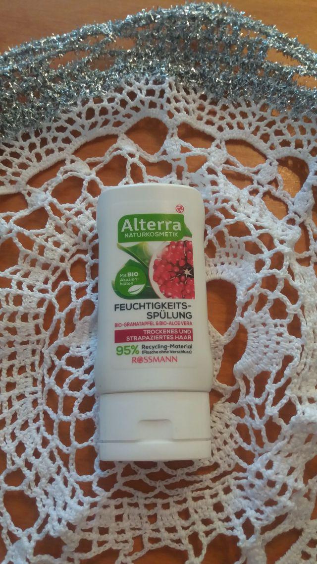 Alterra Odżywka do włosów, Nawilżająca, Bio-owoc Granatu & Bio-Aloes