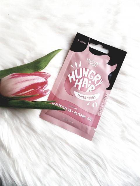 Hungry Hair Superfoods, Maska do włosów, Arbuz i olejek migdałowy