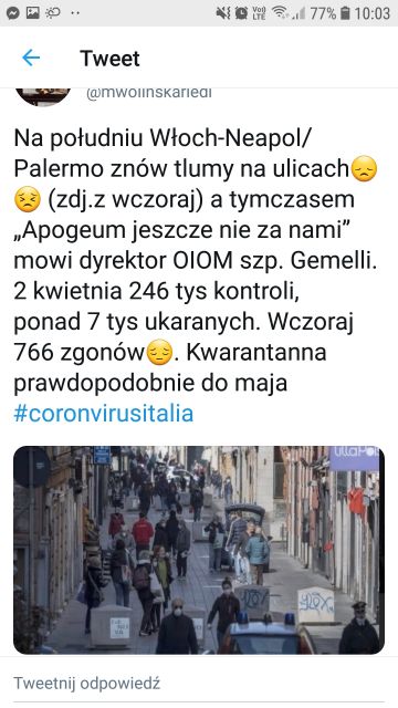 Koronawirus - zbiór przemyśleń w świetle ostatnich wydarzeń