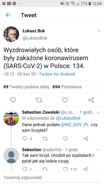 Koronawirus - zbiór przemyśleń w świetle ostatnich wydarzeń