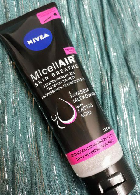 Nivea MicellAIR Skin Breathe, Profesjonalny żel do mycia twarzy