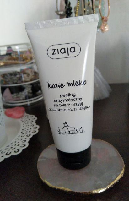 Ziaja kozie mleko peeling enzymatyczny