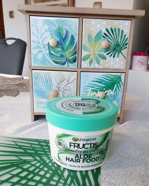 Garnier Fructis, Hair Food, Maska do włosów, Aloes