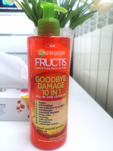 Garnier Fructis, Goodbye Damage, Krem bez spłukiwania, 10w1