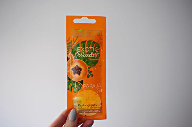 Bielenda Exotic Paradise, Peelingujący żel do kąpieli i pod prysznic, Papaja