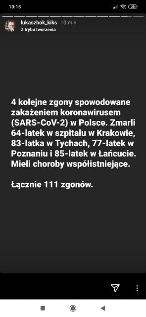 Koronawirus - zbiór przemyśleń w świetle ostatnich wydarzeń