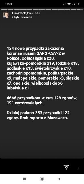 Koronawirus - zbiór przemyśleń w świetle ostatnich wydarzeń