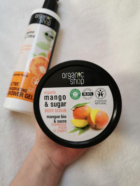 Organic Shop Body Desserts, Scrub do ciała, Mango Sugar Sorbet