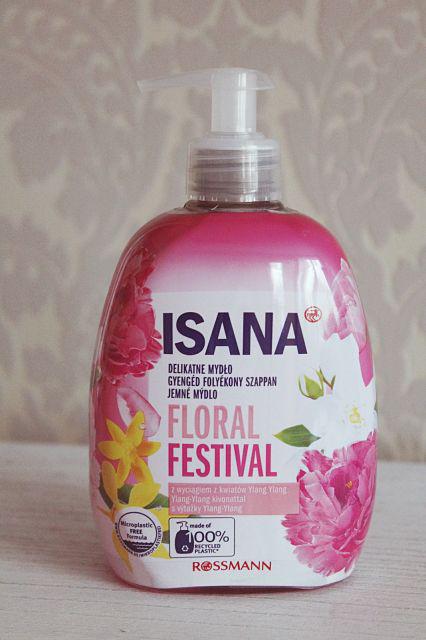 Isana Mydło do rąk w płynie, Floral Festival