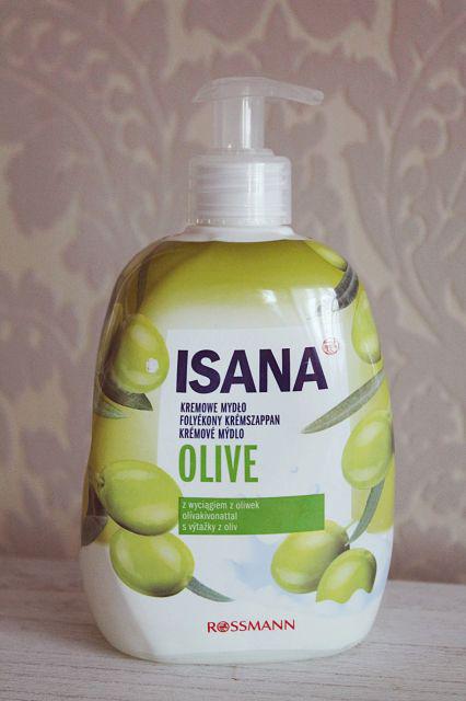 Isana Mydło do rąk w płynie, Olive