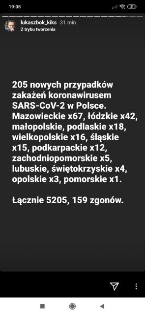 Koronawirus - zbiór przemyśleń w świetle ostatnich wydarzeń