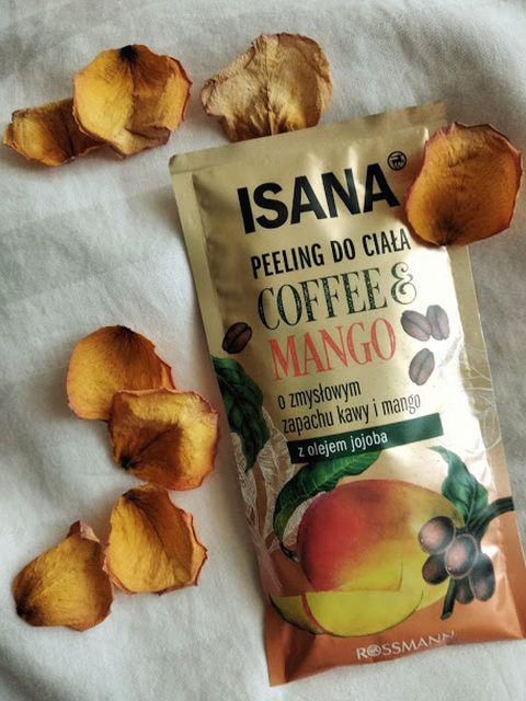 Isana Peeling do ciała, Coffee & Mango, Z olejem jojoba