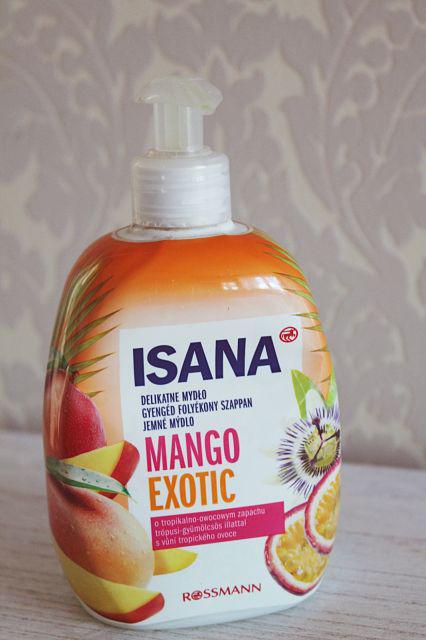 Isana Mydło do rąk w płynie, Mango Exotic