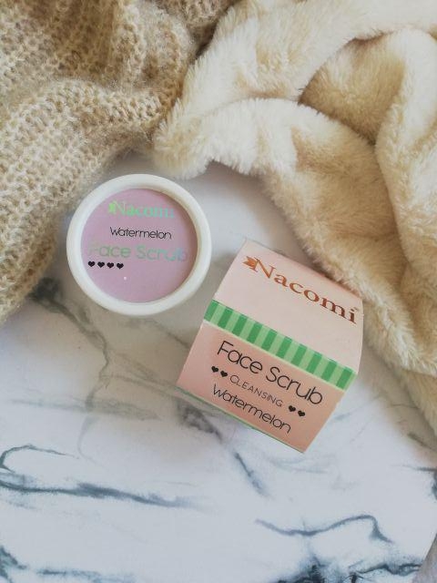 Nacomi Peeling do twarzy i ust, Oczyszczający, Arbuz