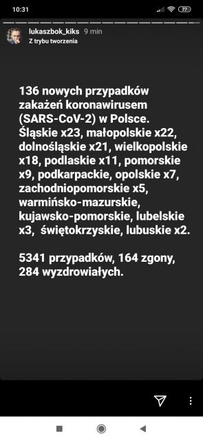 Koronawirus - zbiór przemyśleń w świetle ostatnich wydarzeń