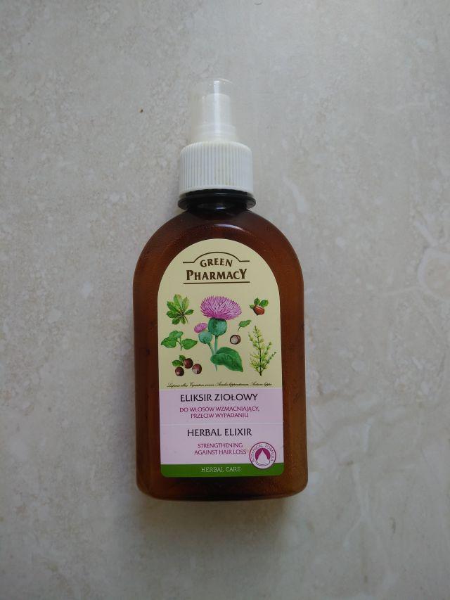 Green Pharmacy Eliksir do włosów w sprayu, Ziołowy, Wzmacniający, Przeciw wypadaniu włosów