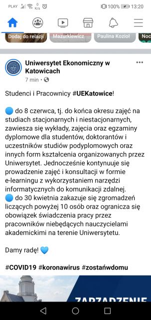 Koronawirus - zbiór przemyśleń w świetle ostatnich wydarzeń