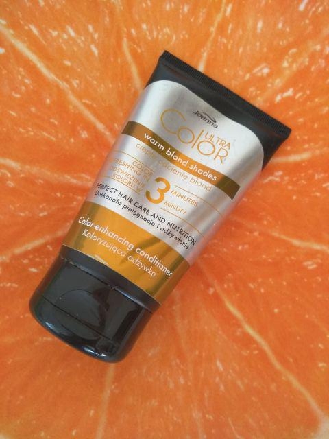 Joanna Ultra Color, Odżywka do włosów, Koloryzująca, Ciepłe odcienie blond