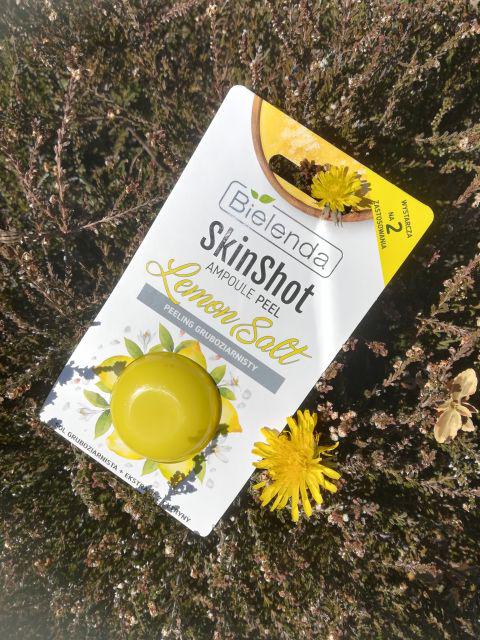 Bielenda Skin Shot, Ampoule Peel, Peeling gruboziarnisty, Lemon Salt