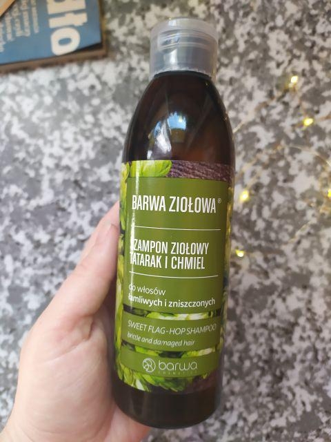 Barwa Ziołowa, Szampon do włosów, Tatarako-chmielowy, Włosy łamliwe i zniszczone