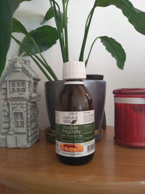 Your Natural Side Olej do twarzy, ciała i włosów, 100% naturalny, Słodkie migdały