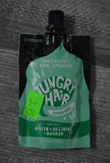 Hungry Hair Superfoods, Maska do włosów, Smoothie, Biotyna, arginina i baobab