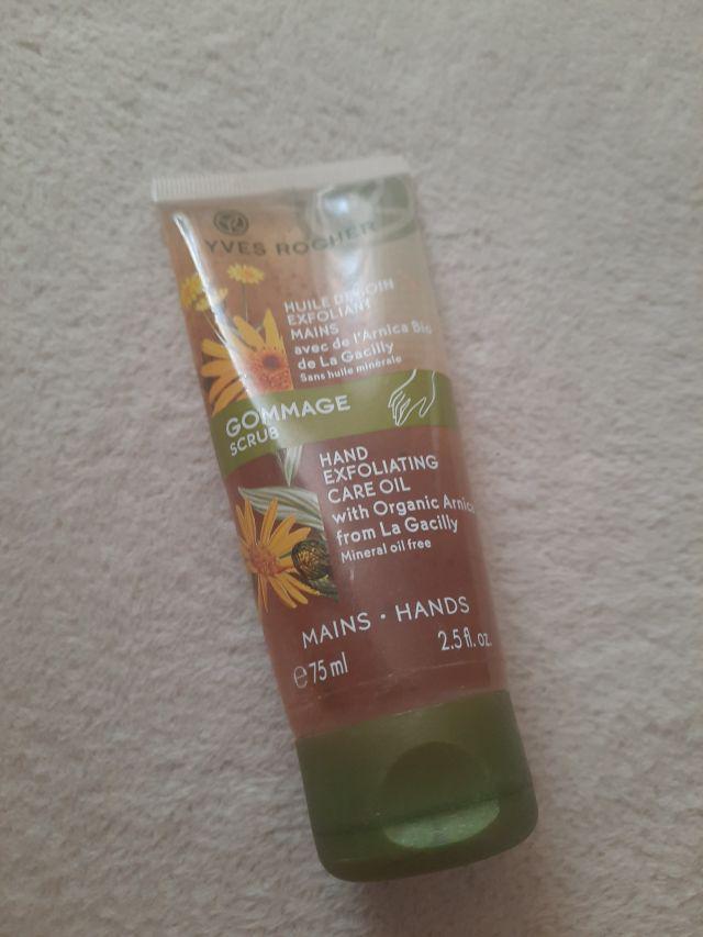 Yves Rocher Beaute des Mains, Peelingujący olejek do dłoni