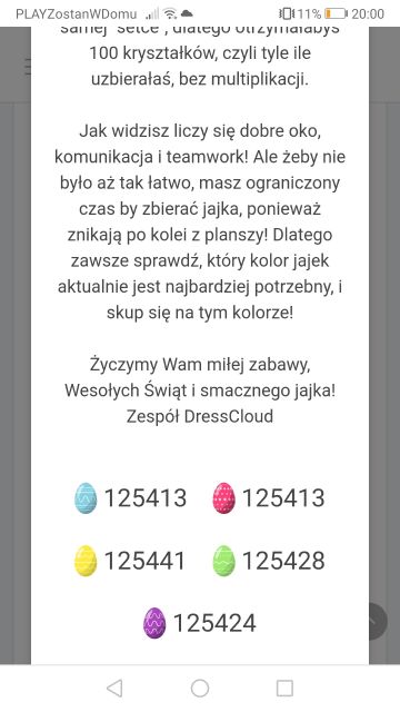 Zbieramy jajka - Wielkanoc 2020