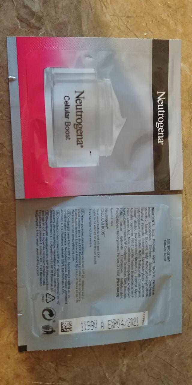 Neutrogena Cellular Boost, Krem do twarzy, Przeciwzmarszczkowy, Na dzień 