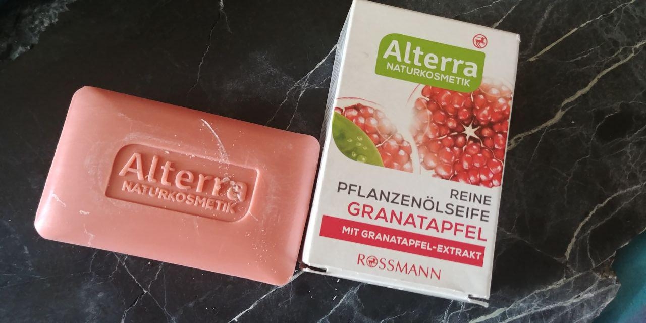 Alterra Mydło w kostce, Granat
